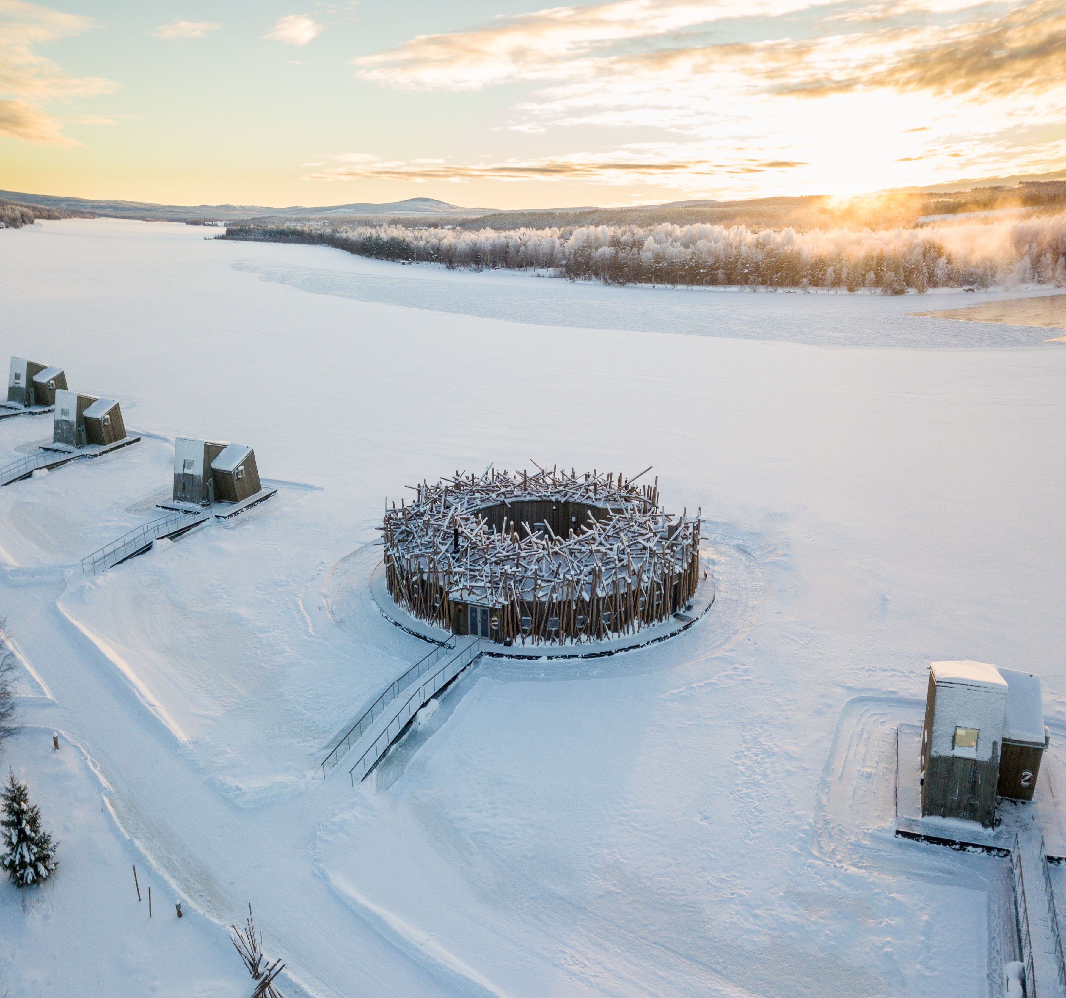 Arctic Bath — aerial