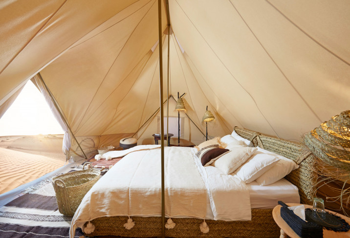 Magic Camps — tent interior