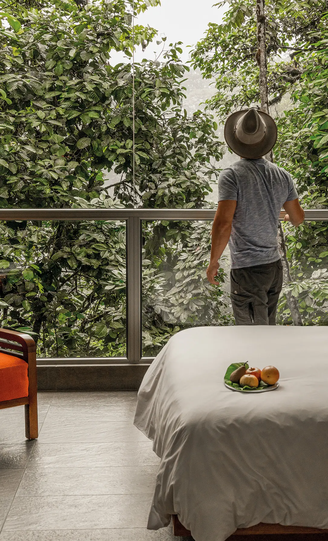 Mashpi Lodge — suite interior
